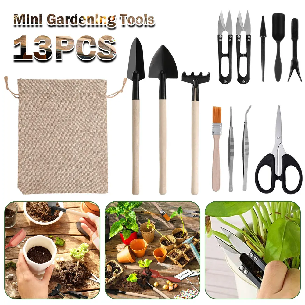 Gardening Tools Sale - 13 szt. Zestaw narzędzi sukulenty do