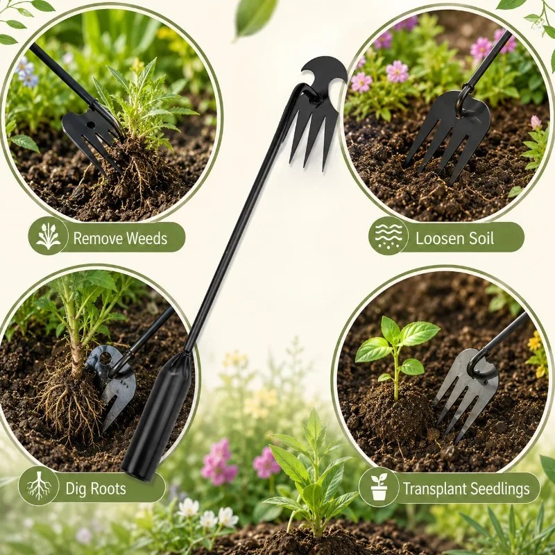 Grabie ogrodowe 2 w 1, ręczne  – Grass Seed Spreader recenzja i cena