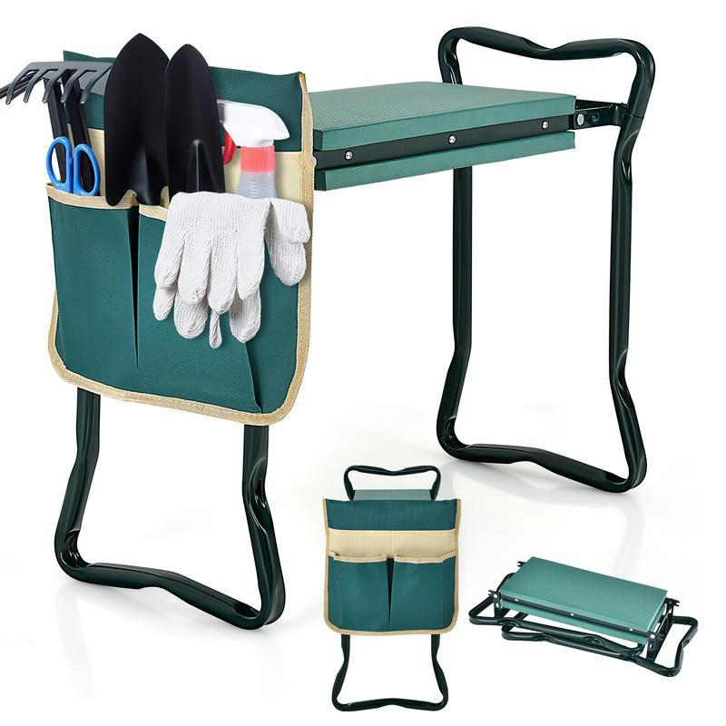 Składane krzesło ogrodnicze z  – Gardening Tools For Seniors recenzja i cena