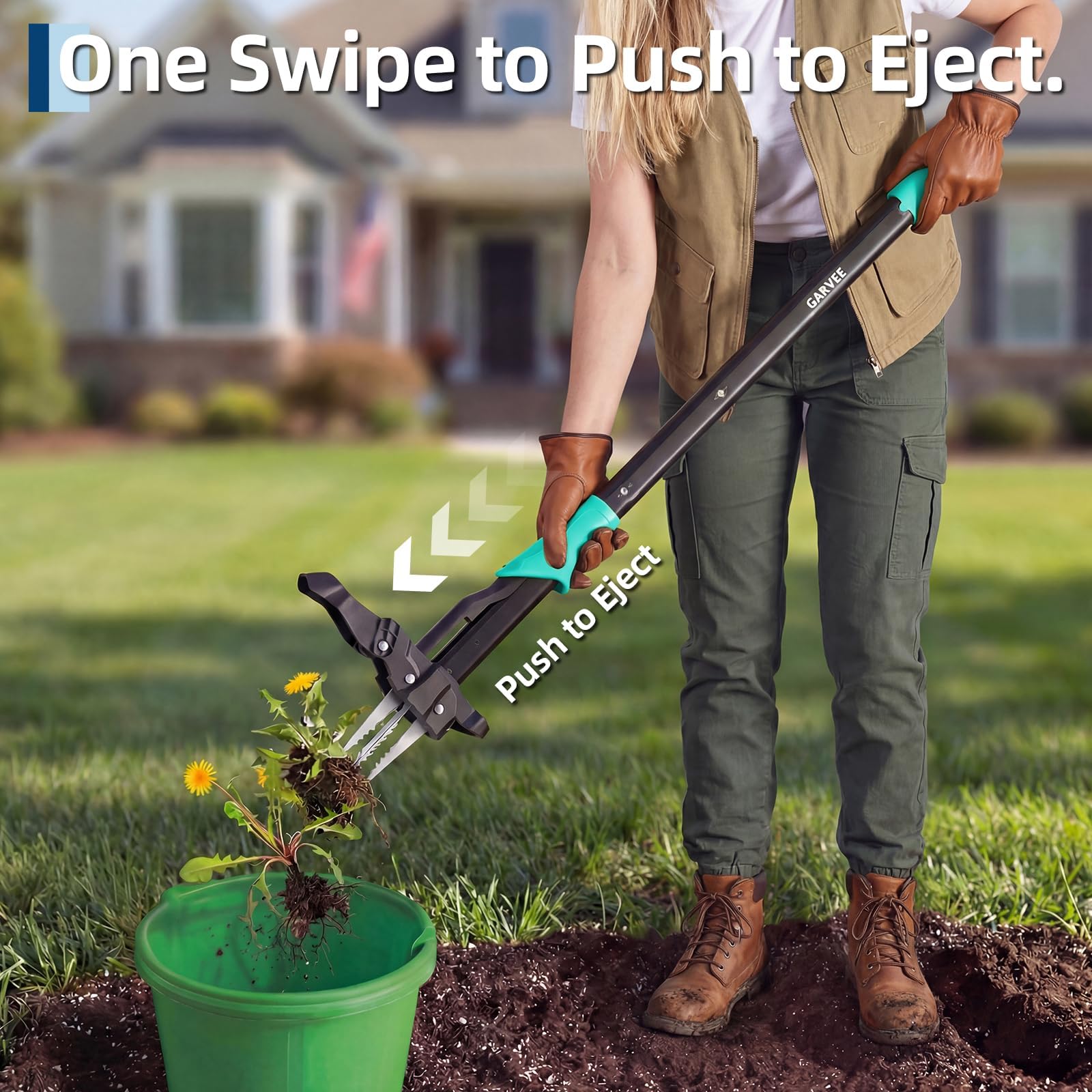 Długi uchwyt do wyrywania chwa – Gardening Tools For Seniors recenzja i cena